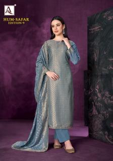 Alok suit hum safar 9 buy online niharika wholesale dress material